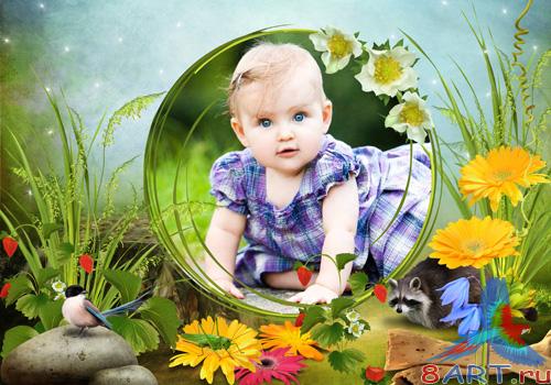 PSD frame - I like nature