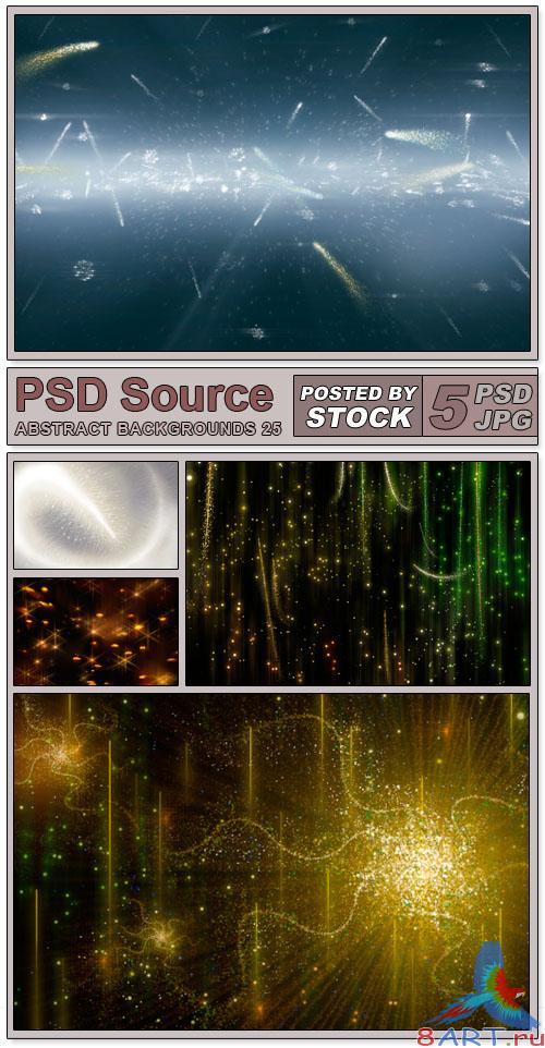 Layered PSD Files - Abstract backgrounds 25