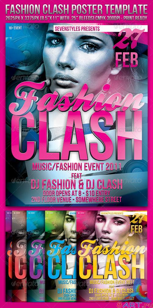 GraphicRiver - Fashion Clash Template