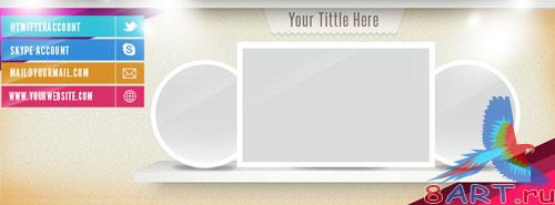 PSD Template - Showoff Facebook Timeline Cover