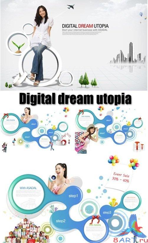 Digital dream utopia