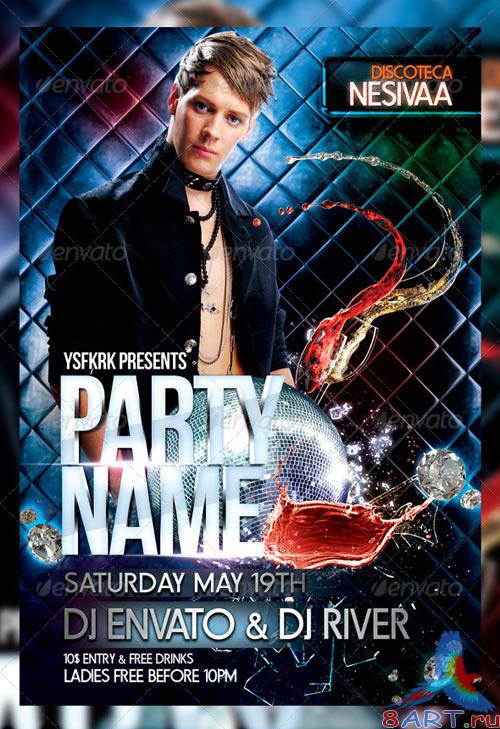 GraphicRiver Night Club Flyer Template