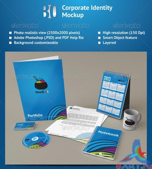 GraphicRiver Corporate Identity Mockup