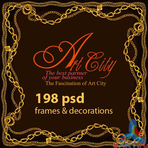 ArtCity Frames and Decorations vol. 01, vol. 02