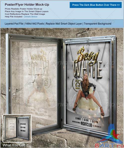 GraphicRiver Flyer Holder Mockup