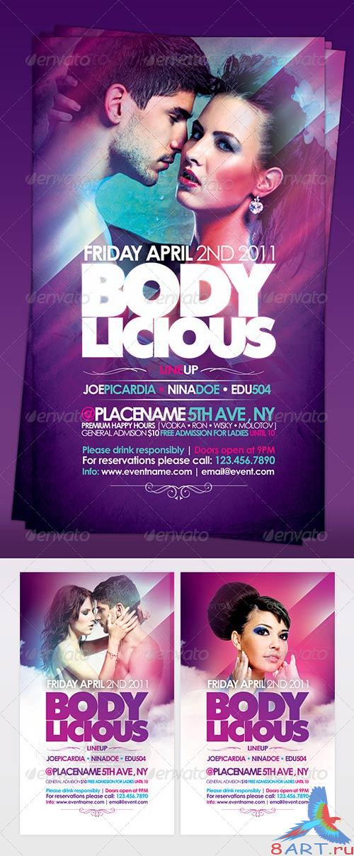 GraphicRiver Bodylicious Flyer GraphicRiver Bodylicious Flyer