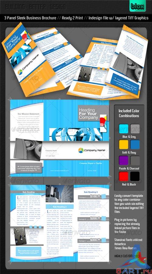 GraphicRiver Sleek Business Brochure GraphicRiver Sleek Business Brochure