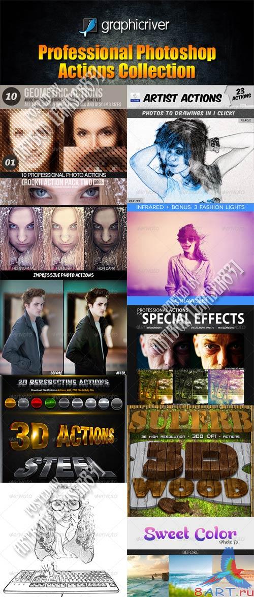 GraphicRiver Professional Photoshop Actions Collection GraphicRiver Professional Photoshop Actions Collection