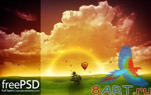 �������� �������� �� ������� psd