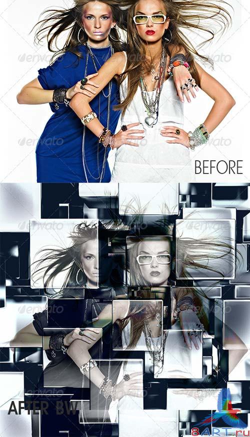 GraphicRiver 3D Box Actions GraphicRiver 3D Box Actions