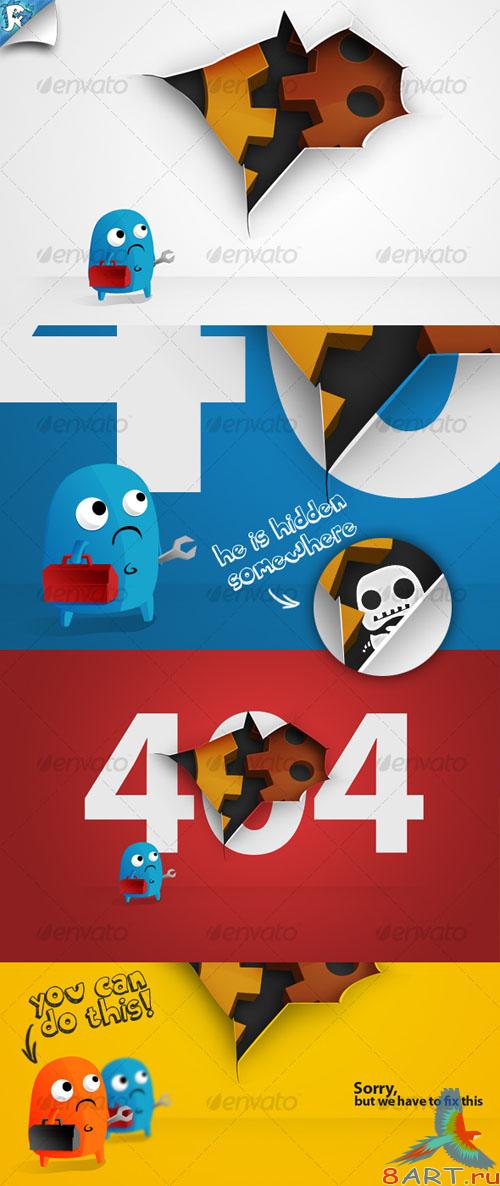 GraphicRiver Under Construction & 404 Hole