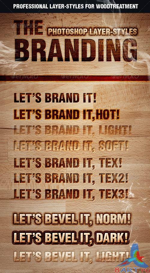 GraphicRiver The Branding Text Styles & Layer Styles