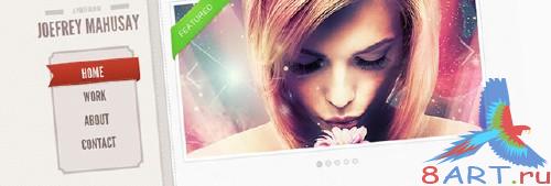 Free HTML5 Single Page Scrolling Portfolio Template (+ PSDs)