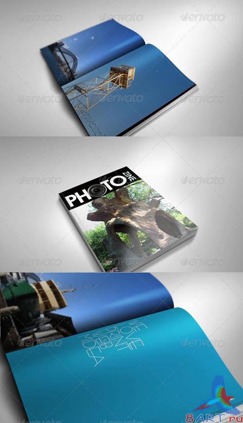 GraphicRiver Thick Book Magazine Brochure Mock-ups
