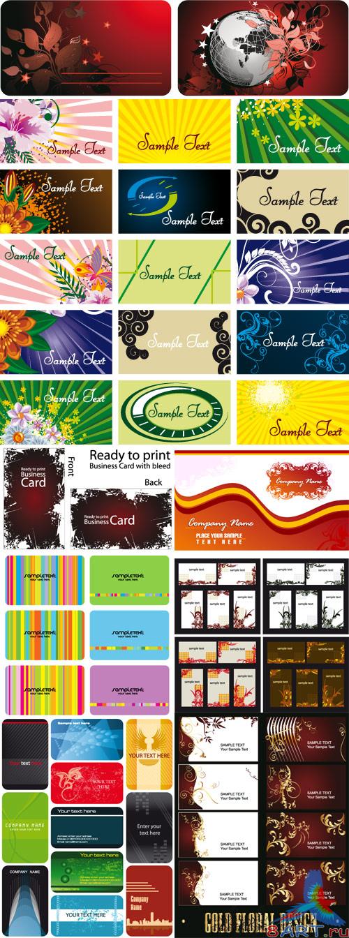 Business Card Template Set 01 -   ()