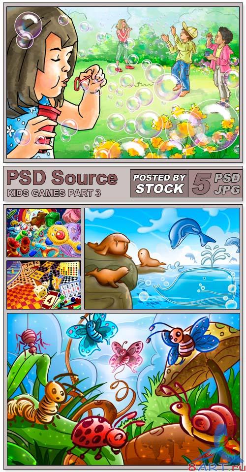 PSD Source - Kids Games 3