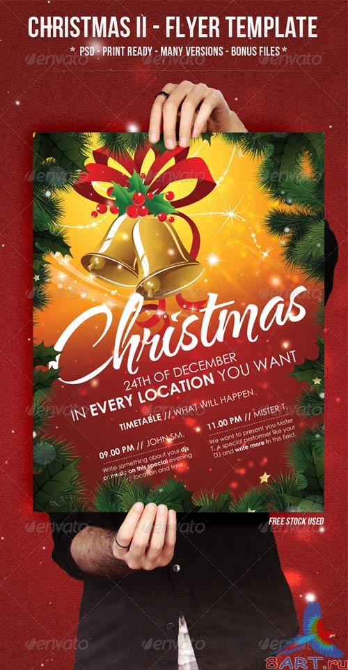 GraphicRiver Christmas II - Flyer Template GraphicRiver Christmas II - Flyer Template