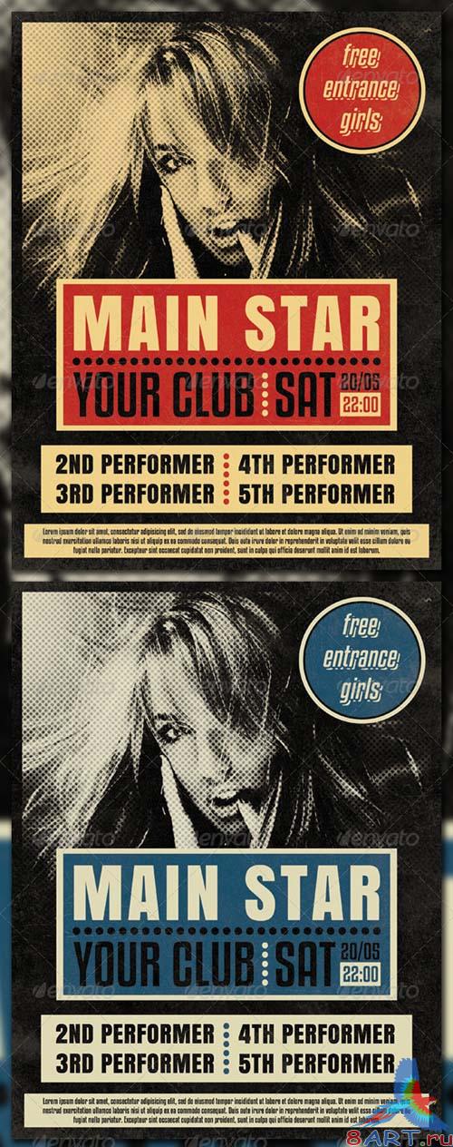 GraphicRiver Newspaper Style Poster