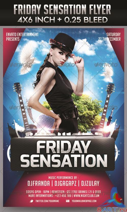 GraphicRiver Friday Sensation Flyer Templat