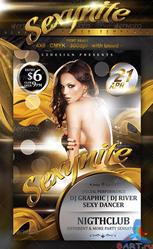 GraphicRiver Sexynite Flyer Template