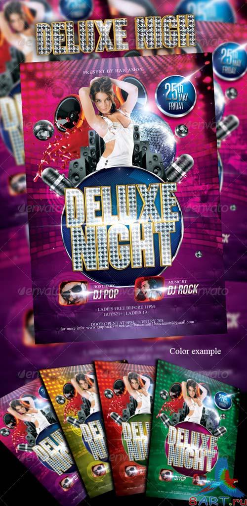 GraphicRiver Deluxe Night Party Flyer