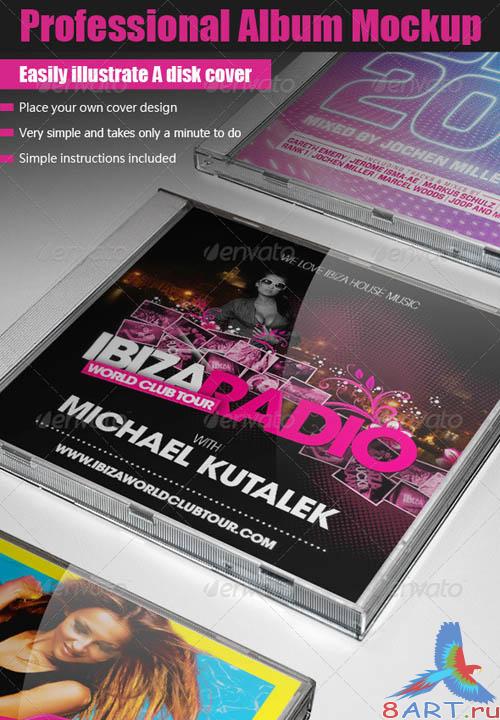 GraphicRiver Professional Album Mockup