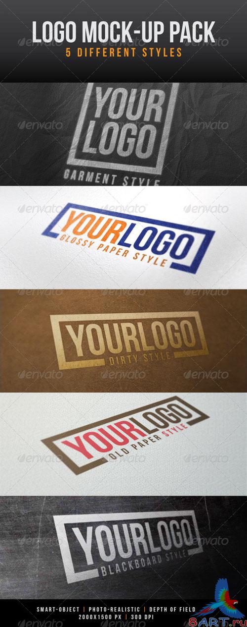 GraphicRiver - Logo Mock-Up Pack 1032217 GraphicRiver - Logo Mock-Up Pack 1032217