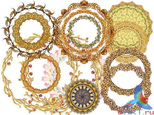 Золотые кольца также украшение начиная с драгоценностями Золотые кольца также украшение начиная с драгоценностями