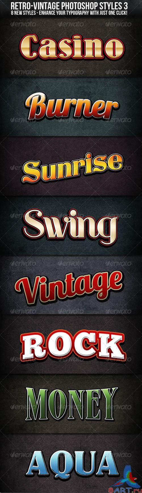 GraphicRiver Retro Vintage Styles 3 - REUPLOAD