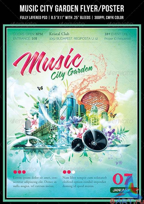 GraphicRiver Music City Garden Party Poster/Flyer GraphicRiver Music City Garden Party Poster/Flyer