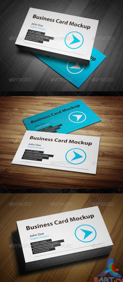 GraphicRiver Business Card Mockup 3