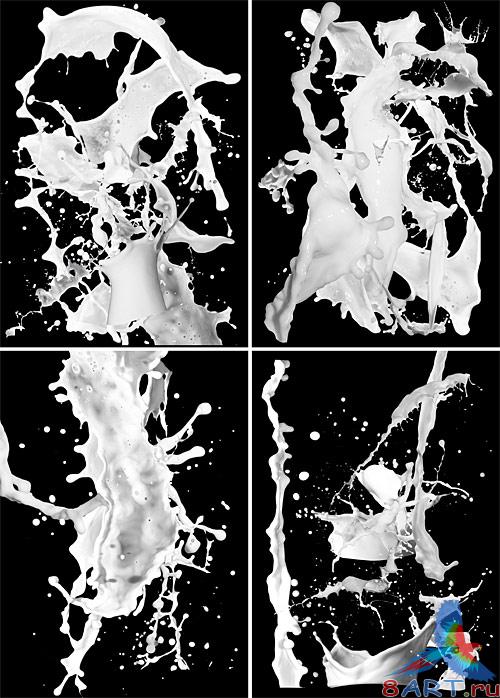 PSD - Milk splashes