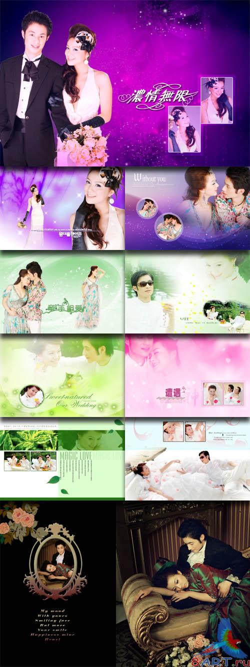 PhotoTemplates - Wedding Collection Vol.12 (77519)