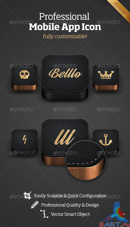 GraphicRiver Professional Mobile App Icon