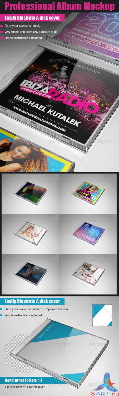 GraphicRiver - Professional Album Mockup 269647
