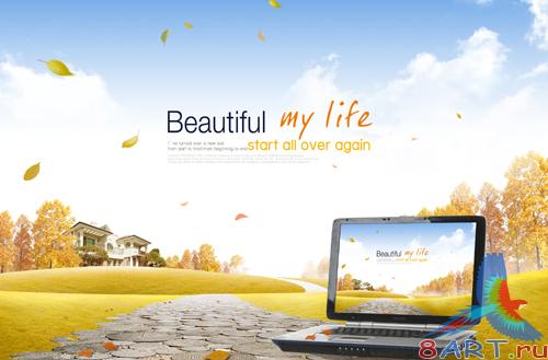 Sources - Falling Autumn Leaves