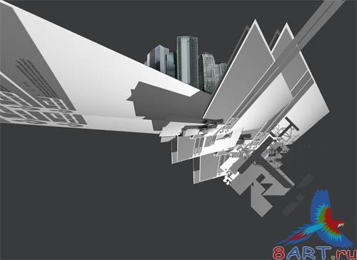 PSD - Abstract City Template PSD - Abstract City Template