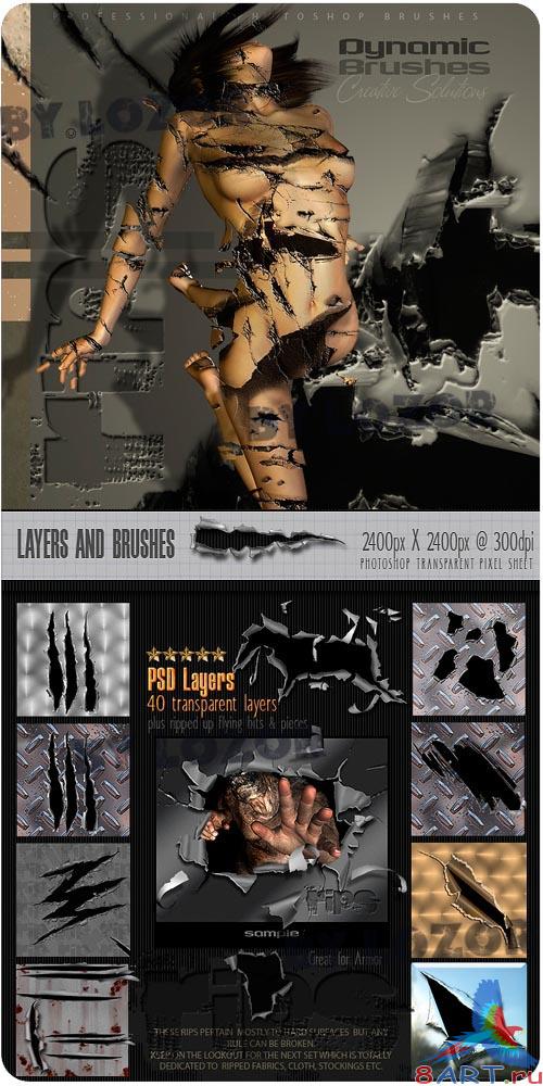 Rons Rips Dynamic brushers