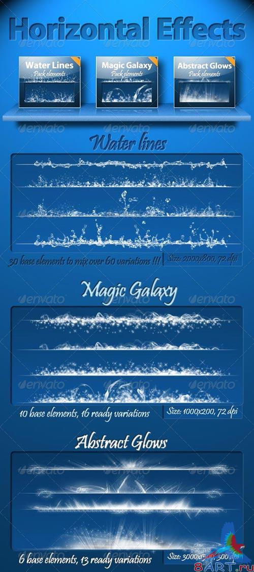 GraphicRiver Horizontal Effects Pack