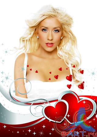 Photoframe Loving Valentine-������ ���������� ����� �� ����������()