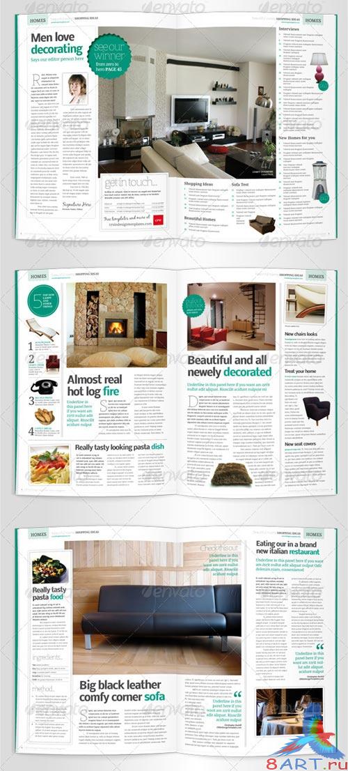 GraphicRiver Lifestyle Magazine GraphicRiver Lifestyle Magazine