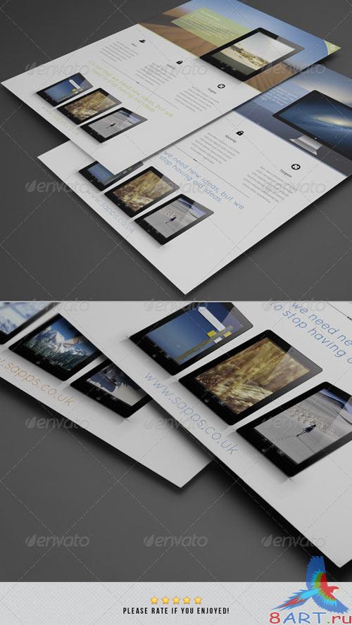 GraphicRiver Sapps | Corporate Flyer #1 GraphicRiver Sapps | Corporate Flyer #1