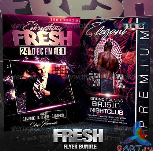 GraphicRiver Fresh Flyer Bundle GraphicRiver Fresh Flyer Bundle
