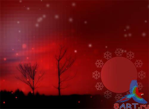 PSD - Red Night Template
