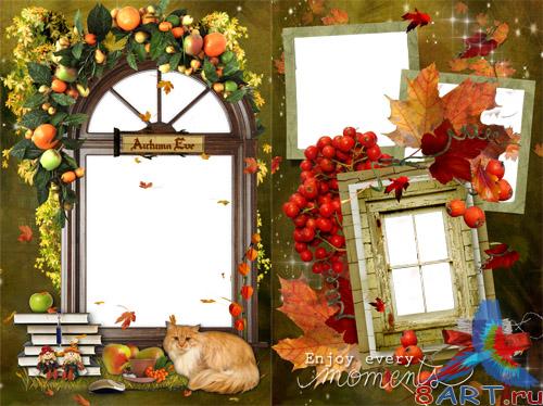 Frames for Adobe Photoshop - Autumn pleasure