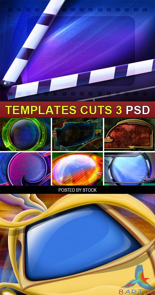 PSD Source - Templates cuts 3