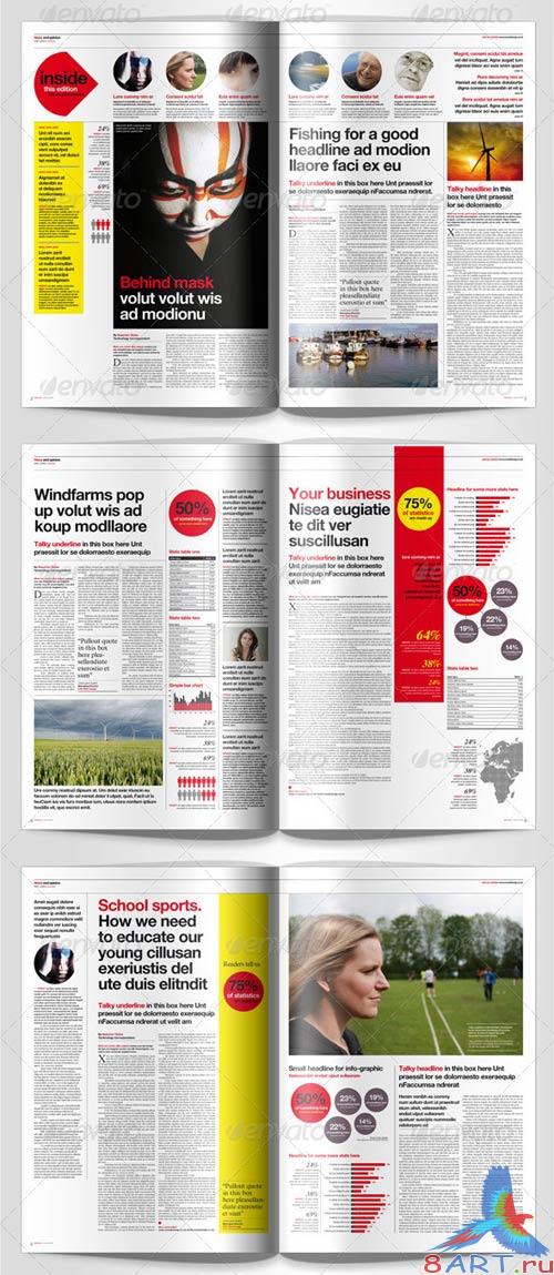 GraphicRiver Berliner Newspaper/Magazine Template