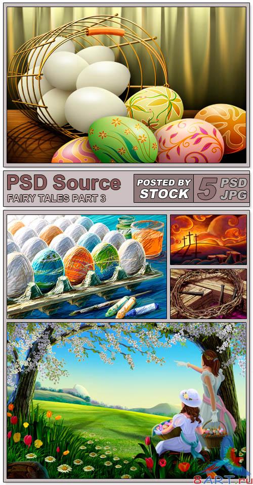 PSD Source - Happy Easter 3