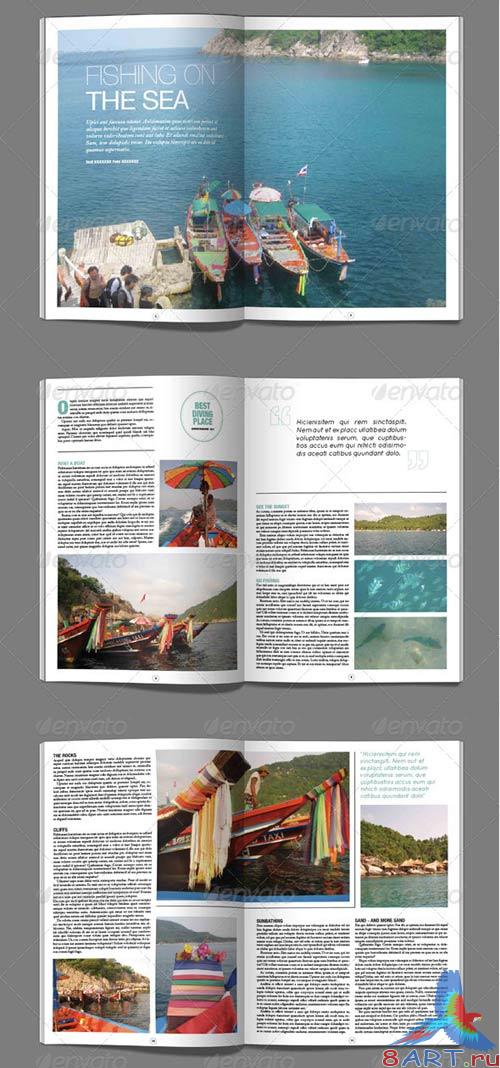 GraphicRiver Blue Monkey Media - Magazine Template