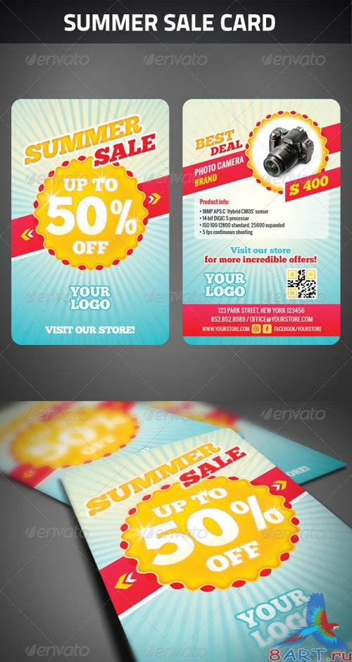 GraphicRiver Summer Sale Card